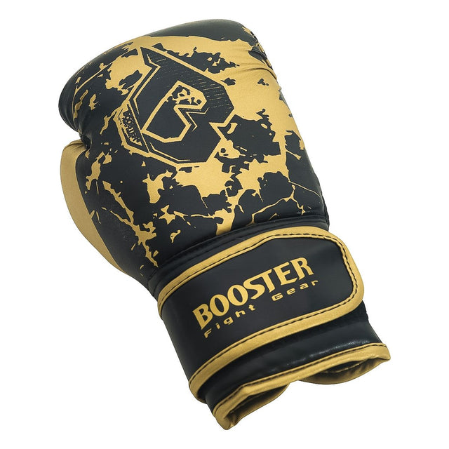 Dziecięce rękawice bokserskie Booster BG Marble – Złote/Czarne