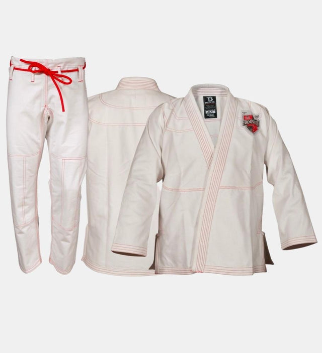 Booster BJJ Gi Pro Shield V2 - White - BJJ gis