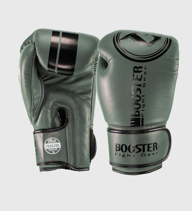 Rękawice bokserskie Booster Dominance – Khaki/Czarne