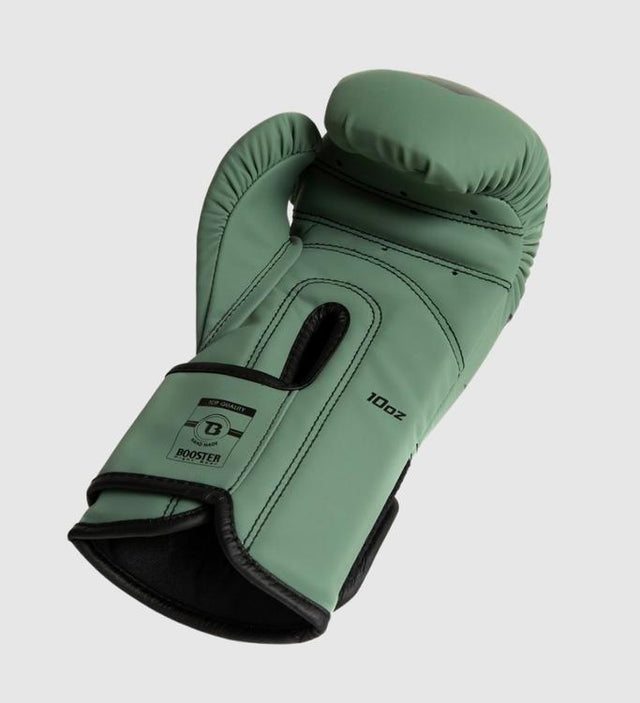 Rękawice bokserskie Booster Kickboks Youth Elite Kids – Khaki/Czarne