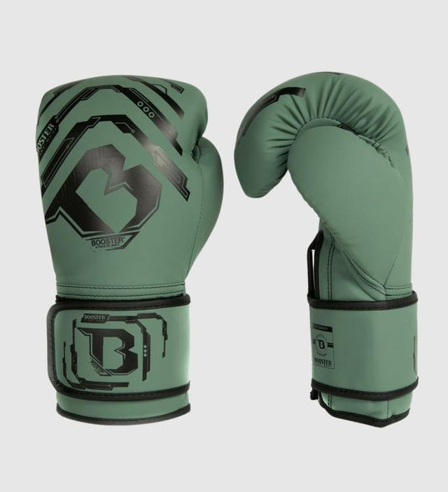 Rękawice bokserskie Booster Kickboks Youth Elite Kids – Khaki/Czarne