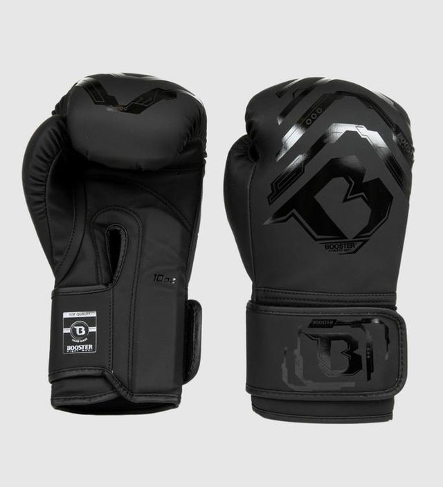 Rękawice bokserskie Booster Kickboks Youth Elite Kids – Czarne
