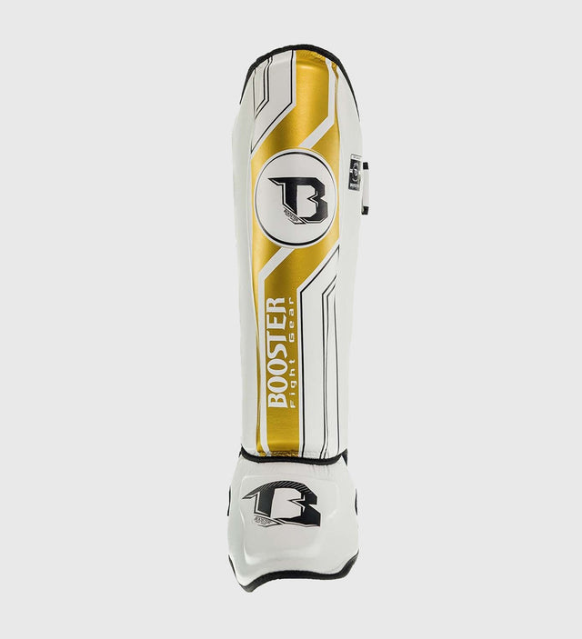 Booster Shin guards V9 – White/Gold – Shin guards