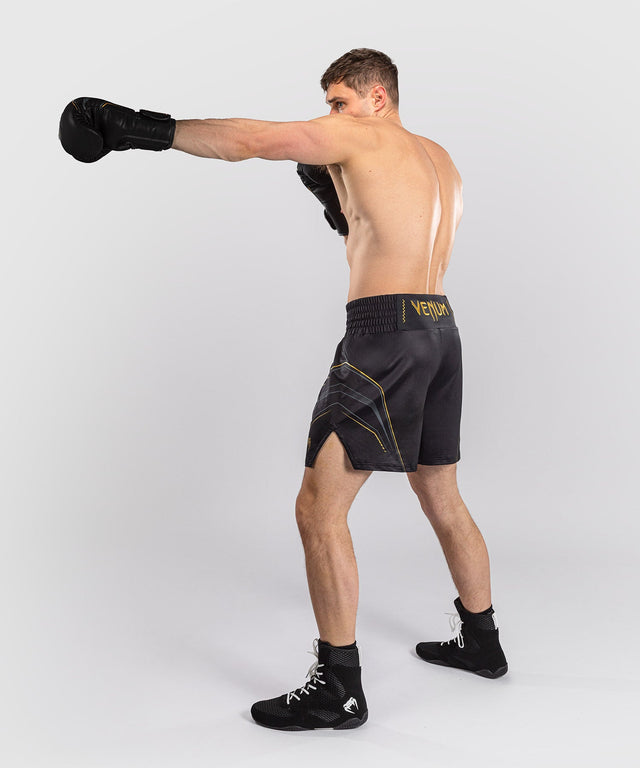 Venum Streamline Boxing Shorts – Black/Gold