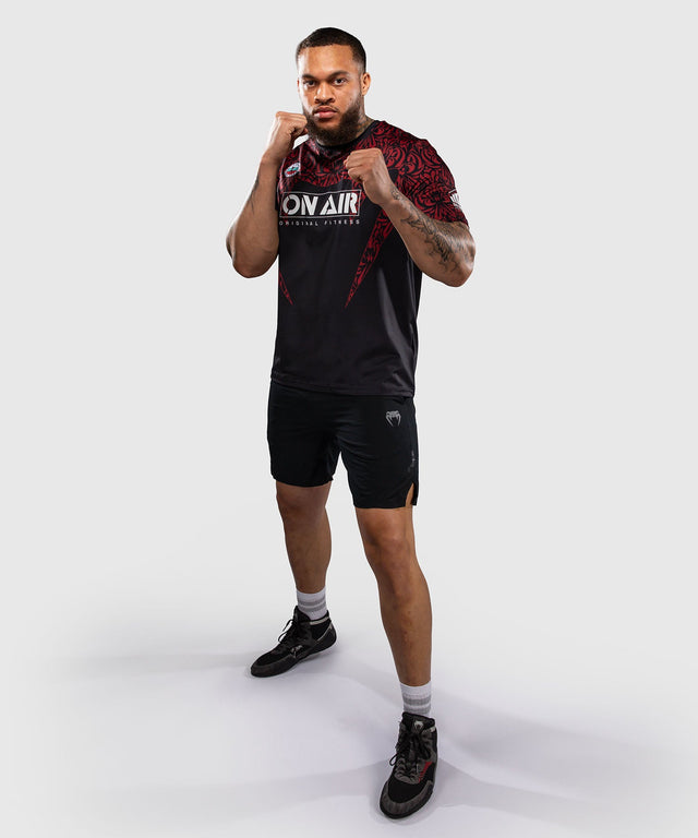 Venum T-Shirt Bulgarian Top Team - Zwart/Rood
