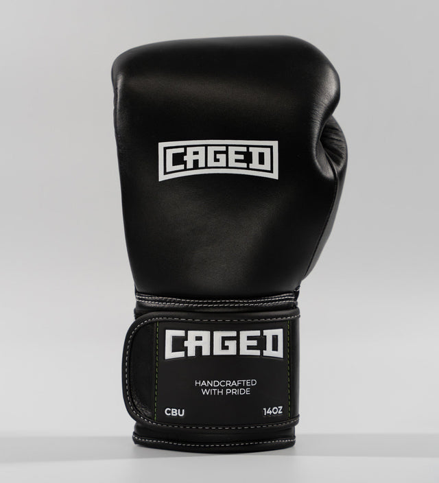 Caged Boxing gloves 'X' Series - Black/White - Boxing gloves