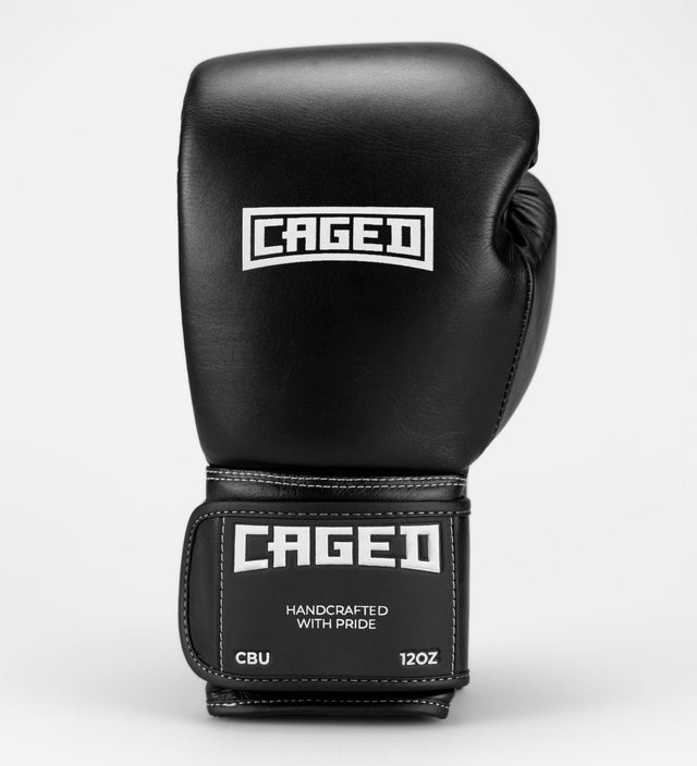 Caged Boxing gloves 'X' Series - Black/White - Boxing gloves
