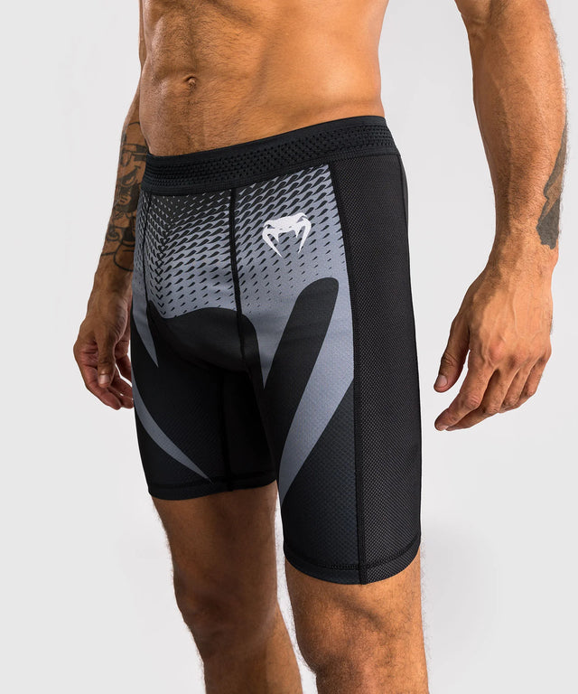 Pantalones de MMA Venum No Gi Vale Tudo – Negro/Plata