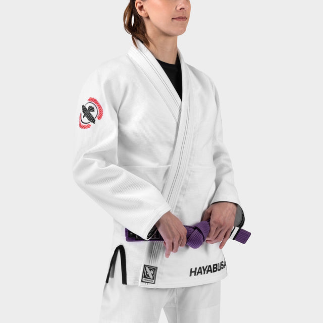 Kimono BJJ Hayabusa Valor Lightweight Damskie – Białe