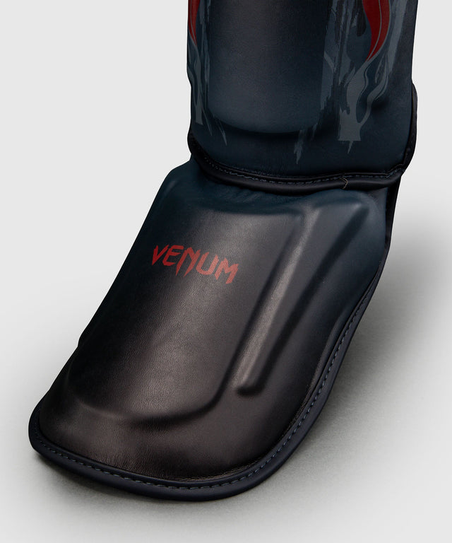 Venum Demon Shin guards – Black/Grey
