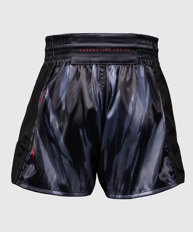 Spodenki Muay Thai Venum Demon – Czarne/Szare