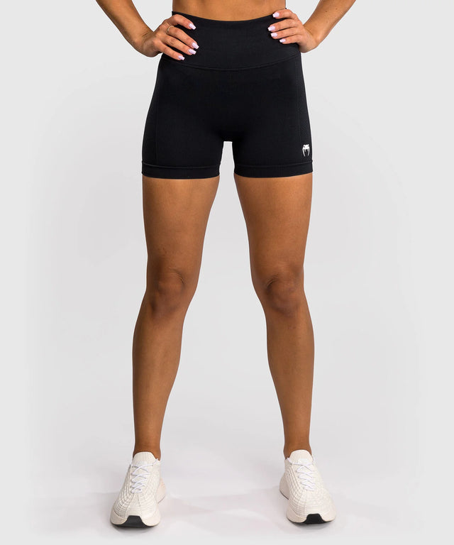 Venum Dames Sculpt Compressie Shorts - Zwart/Wit