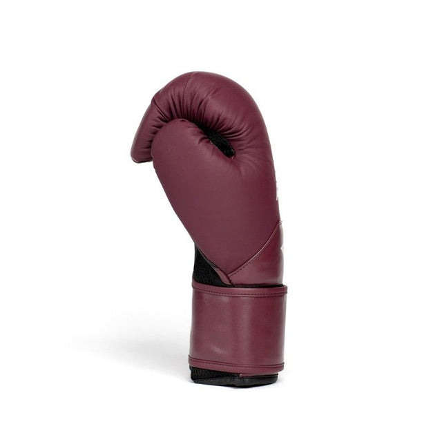 Everlast Elite2 Boxing Gloves - Bordeaux Red