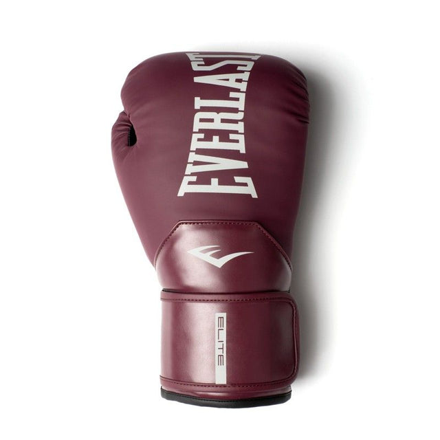 Everlast Elite2 Boxing Gloves - Bordeaux Red