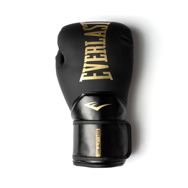 Everlast Elite2 Boxing Gloves - Black/Gold