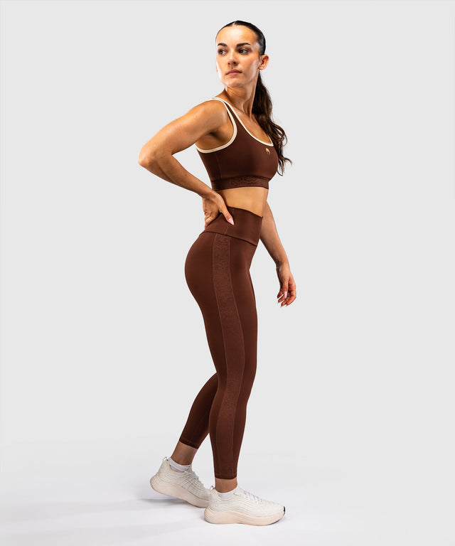 Leggings Venum Viper 7/8 para mujer – Marrón