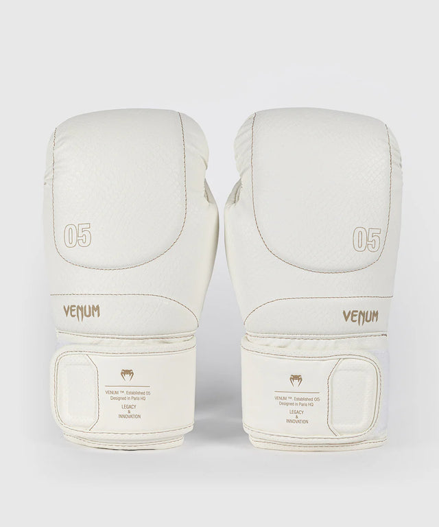 Venum Bokshandschoenen Impact Evo Scales - Ivoor Wit