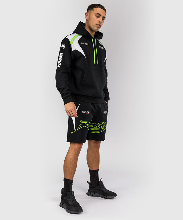 Venum x Bud Racing Shorts – Black/White/Lime Green