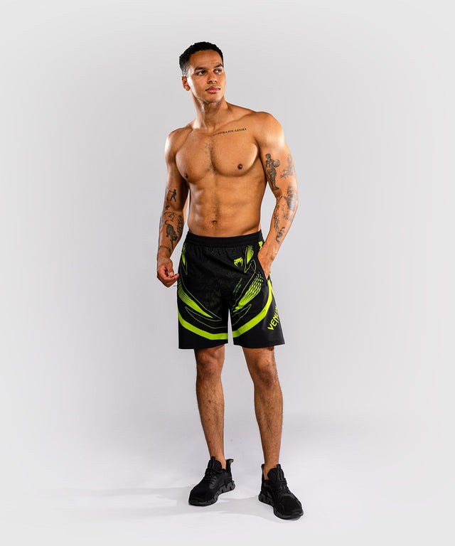 Venum Trainingsshorts Amazonia Reborn - Zwart/Groen