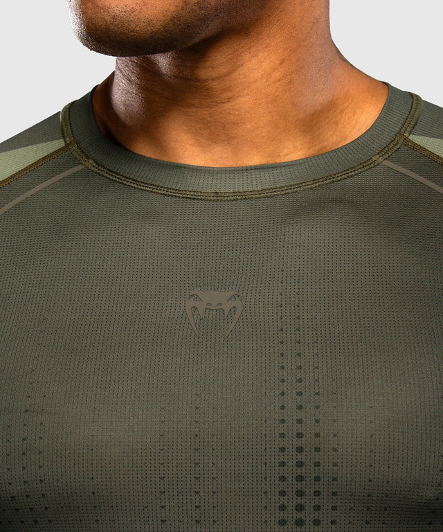 Venum Rashguard Stealth Lange Mouwen - Kaki/Legergroen