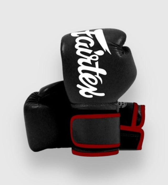 Fairtex Boxing gloves BGV14 - Black/White/Red - Boxing gloves