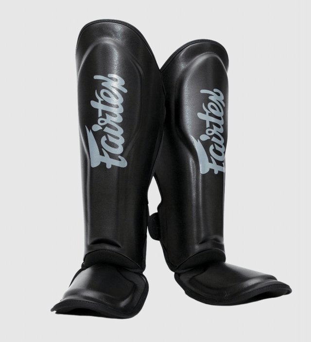 Fairtex Shin guards FXB – Black/Grey – Shin guards