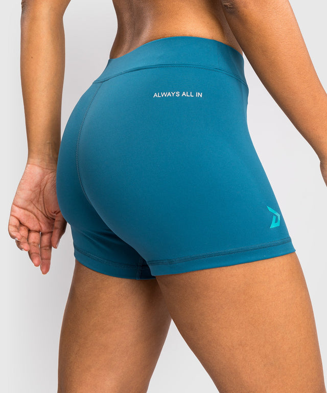 Venum Compressie Shorts x Demi Dames - Azuurblauw