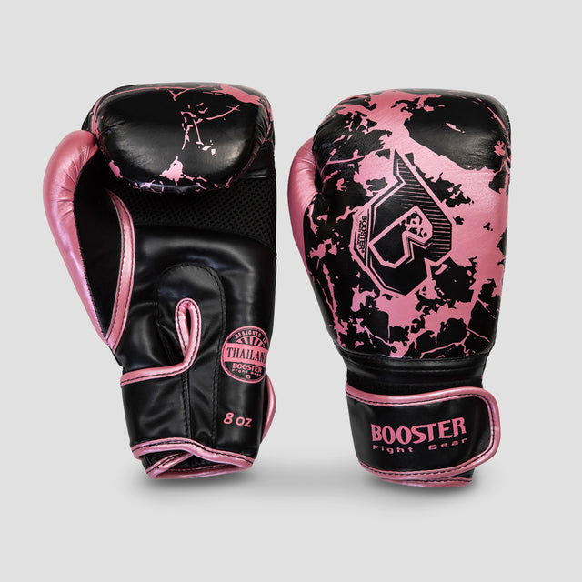 Booster Kids' Boxing Gloves Marble – Pink