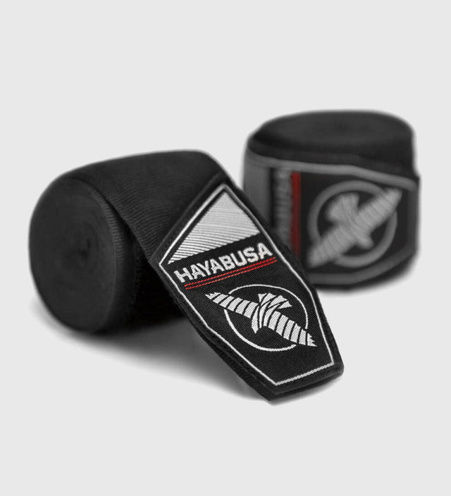 Bandaże bokserskie Hayabusa – Czarne – Bandaże bokserskie