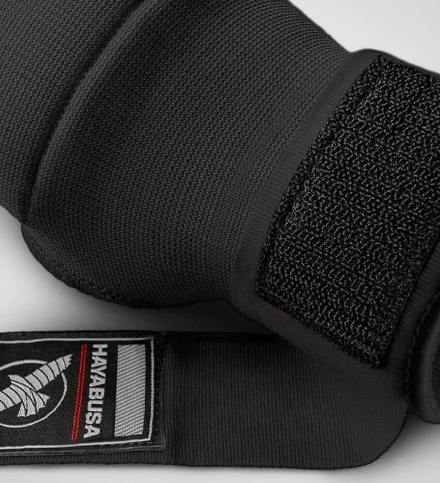 Hayabusa Rękawice wewnętrzne Quick Gel – Czarne – Bandaże bokserskie
