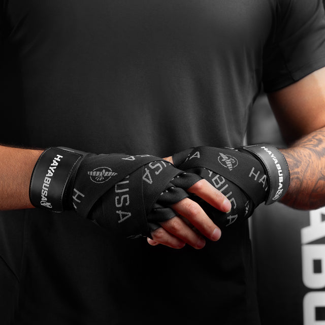 Hayabusa Bandages Deluxe - Zwart