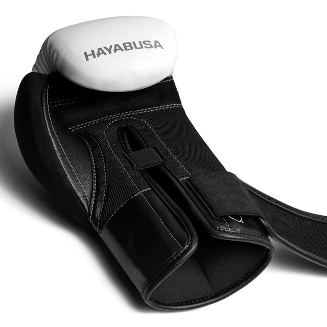 Hayabusa Boxing Gloves E1 - White/Black/Silver