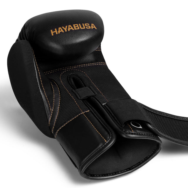 Dziecięce rękawice bokserskie Hayabusa E1 – Czarne/Złote