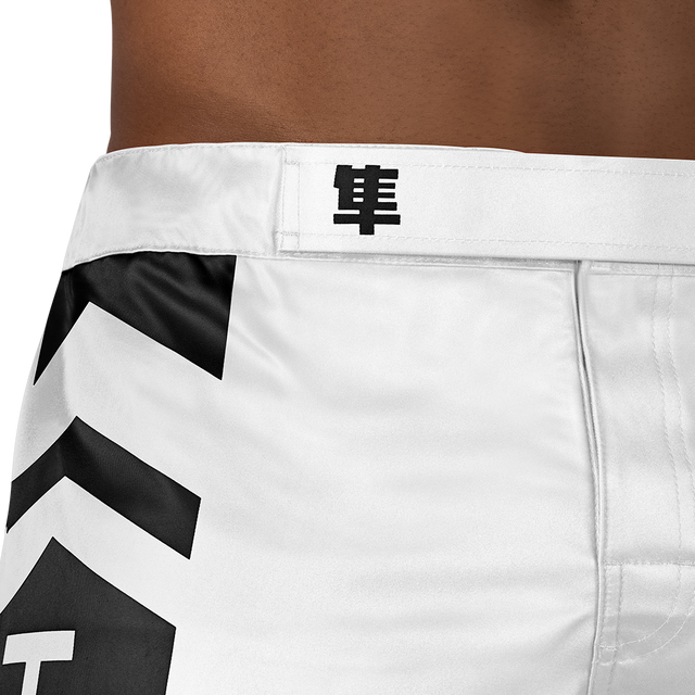 Spodenki MMA Hayabusa Icon Lang – Białe/Czarne
