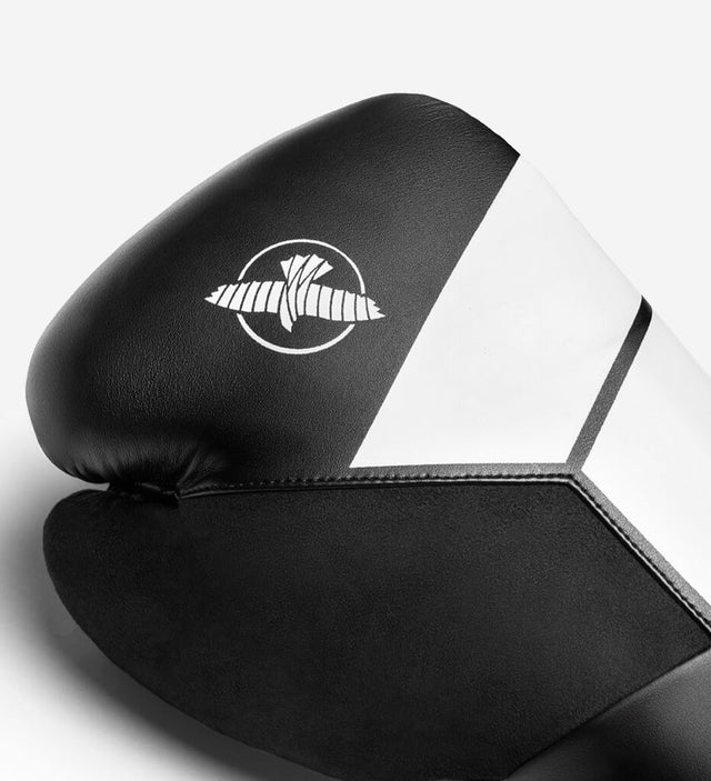 Hayabusa (Kick)Bokshandschoenen S4- Zwart/Wit - (Kick)Bokshandschoenen