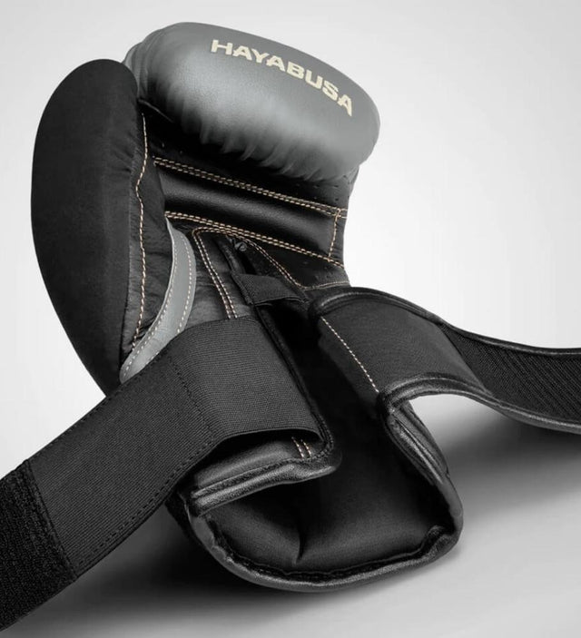Rękawice bokserskie Hayabusa T3 – Szare/Czarne