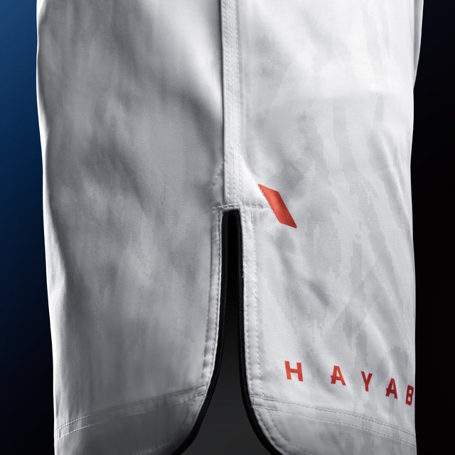 Hayabusa MMA Shorts Apex Long - Off-White