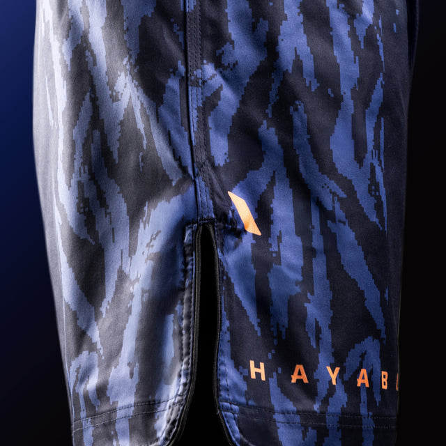Hayabusa MMA Shorts Apex Long - Dark Blue