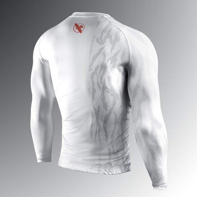 Hayabusa Rashguard Apex Lange Mouwen - Off-White