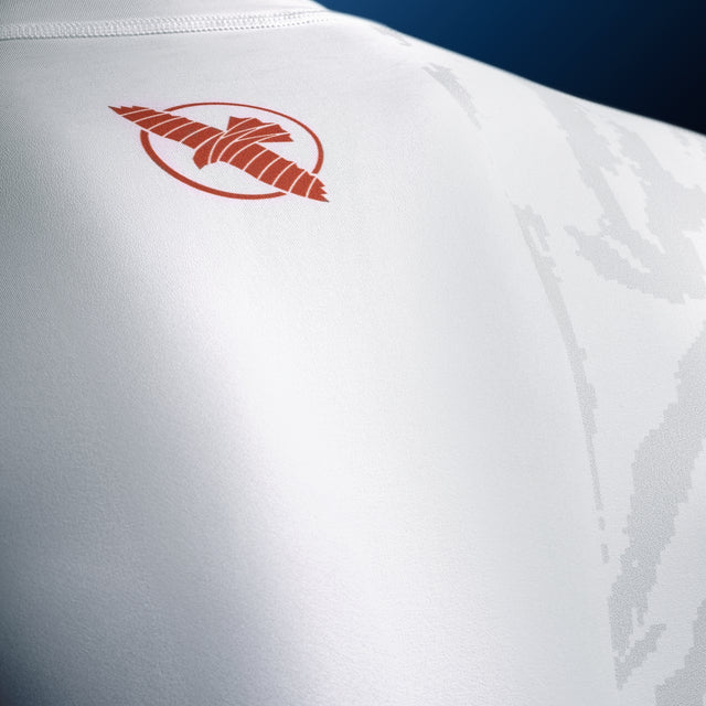 Rashguard Hayabusa Apex Krótki Rękaw – Off-White