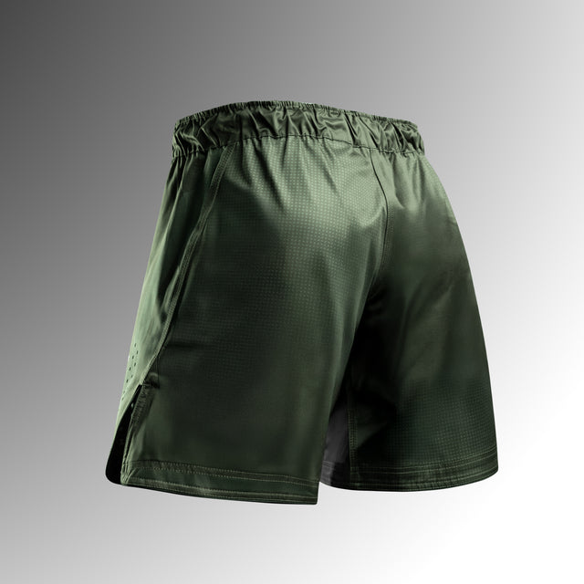 Hayabusa MMA Shorts Core Mid - Donkergroen