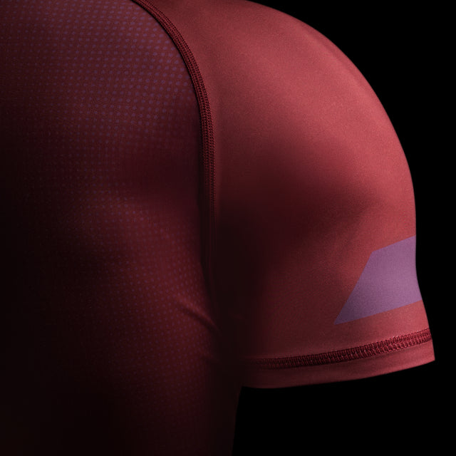 Hayabusa Core Short-Sleeve Rash Guard - Red