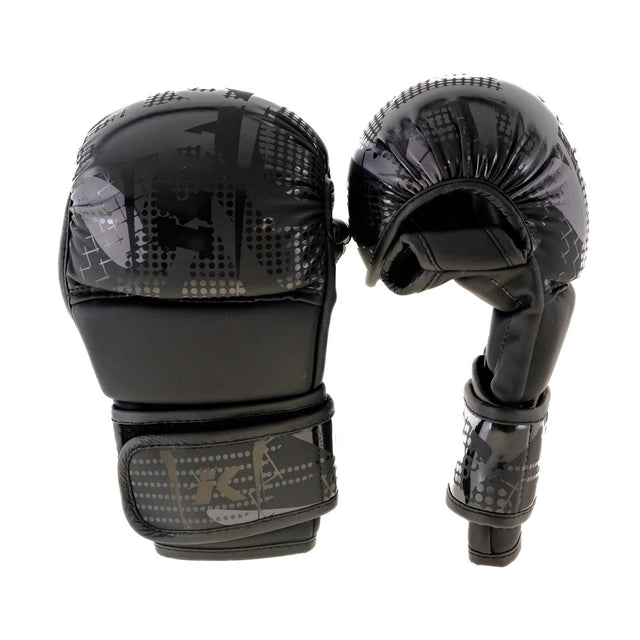 King Pro Boxing MMA Gloves Sparring Shogun - Black/Black