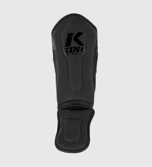 Ochraniacze na piszczele King Kickboks Kids – Czarne/Czarne – Ochraniacze na piszczele