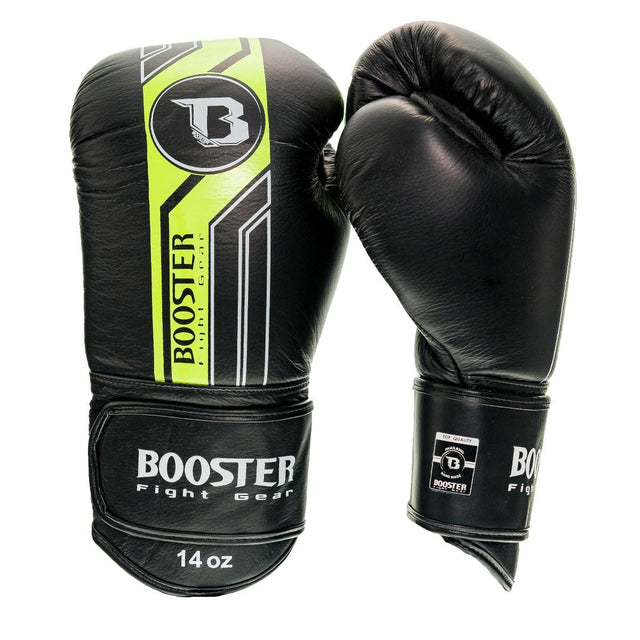 Booster Boxing Gloves V9 - Black/Yellow