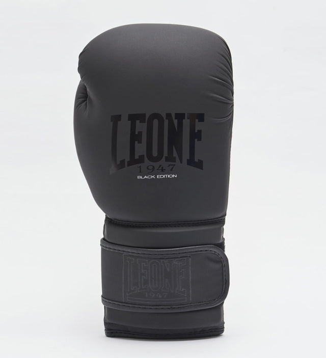 Leone (Kick)Bokshandschoenen GN059 - Zwart/Zwart - (Kick)Bokshandschoenen