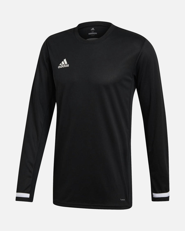 Adidas T19 Long Sleeve Jersey – Black/White