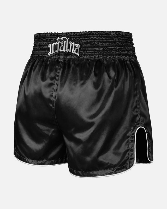 8 WEAPONS Muay Thai Shorts Mongkol – Black/White