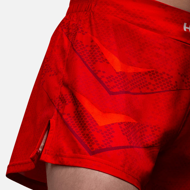 Spodenki Muay Thai Hayabusa Arrow – Czerwone