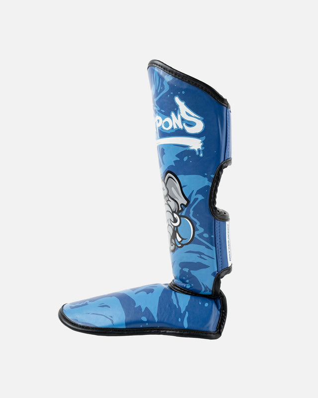 8 WEAPONS Shin guards Jipe – Blue